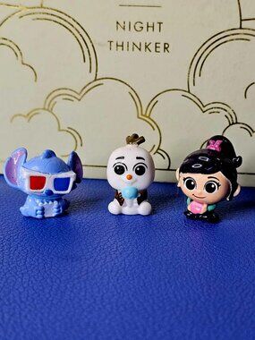EXCLUSIVE Disney Squish'alots Squish Machine TRIO (Olaf, Stitch, Vanellope)